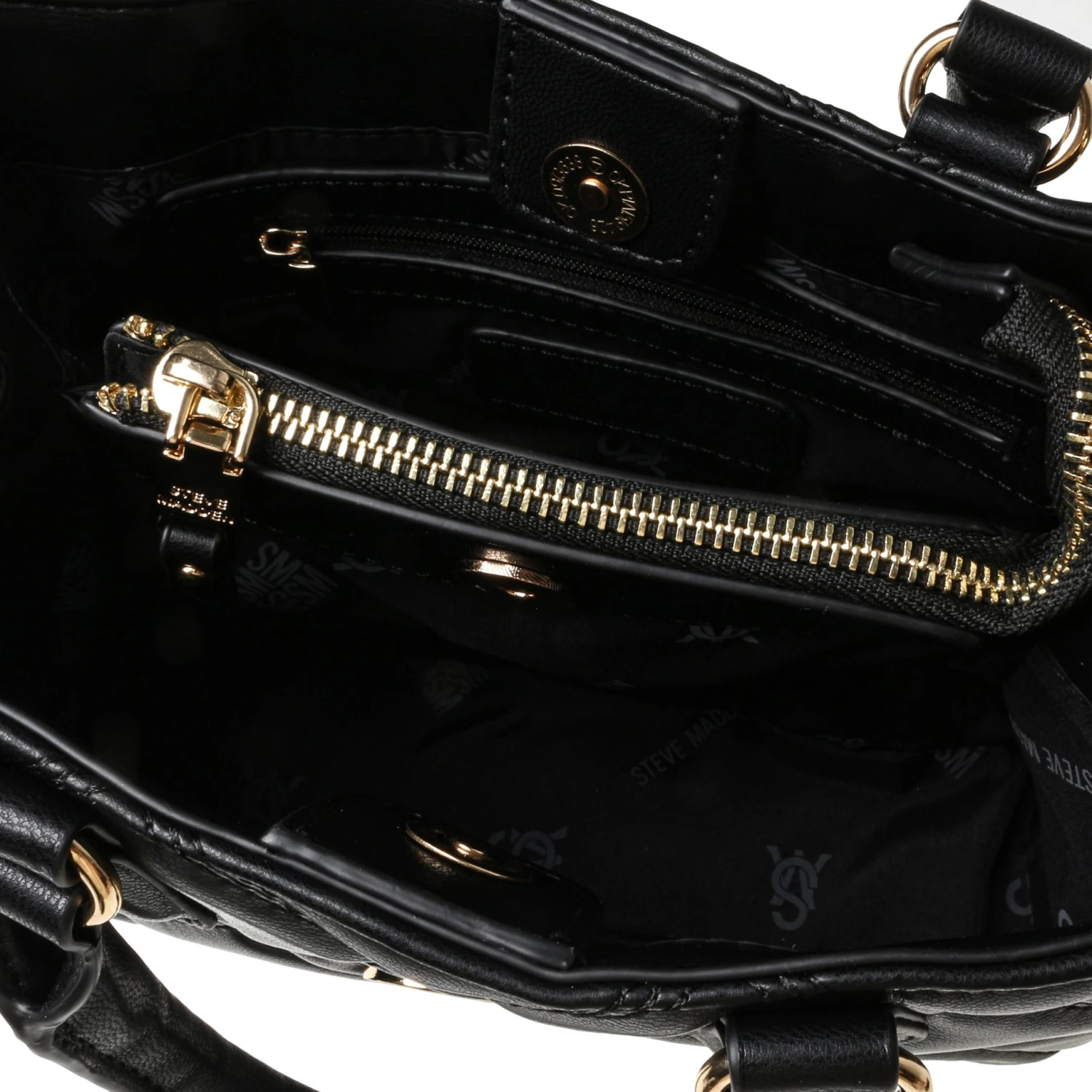 Bsatori Crossbody Bag BLACK/GOLD 7 Bsatori Crossbody Bag BLACK/GOLD – Image 5