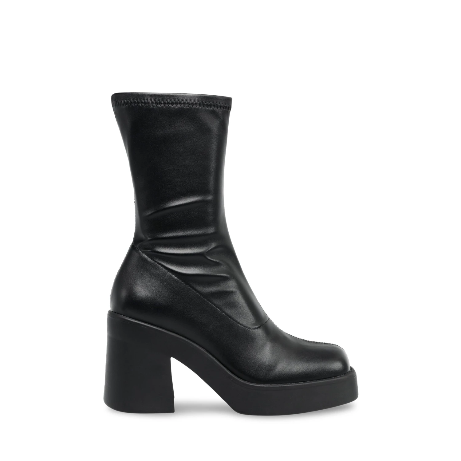 Steve Madden Overcast Bootie BLACK 3 Steve Madden Overcast Bootie BLACK