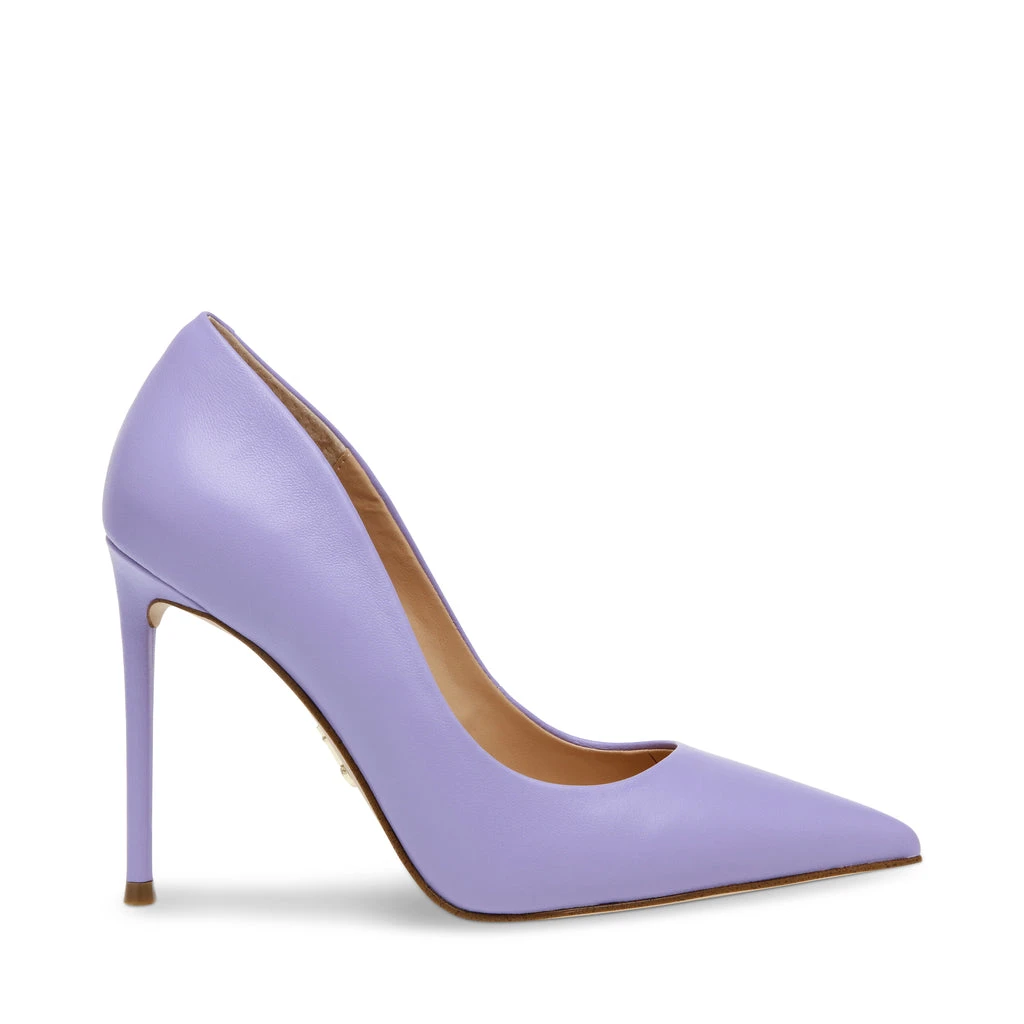 Steve Madden Vaze Pump LAVENDER LEATHER 3 Steve Madden Vaze Pump LAVENDER LEATHER