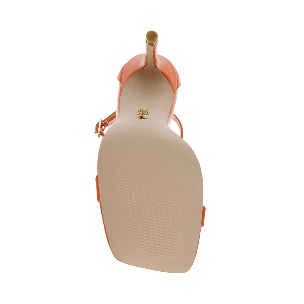 Steve Madden Uphill Sandal ORANGE PATENT 9 Steve Madden Uphill Sandal ORANGE PATENT – Image 7