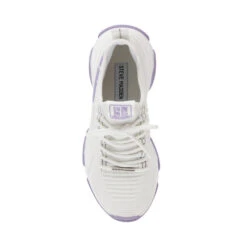 Steve Madden Mac-E Sneaker WHITE/LAVENDER -Steve Madden Magasin SM19000019 04004 140 06