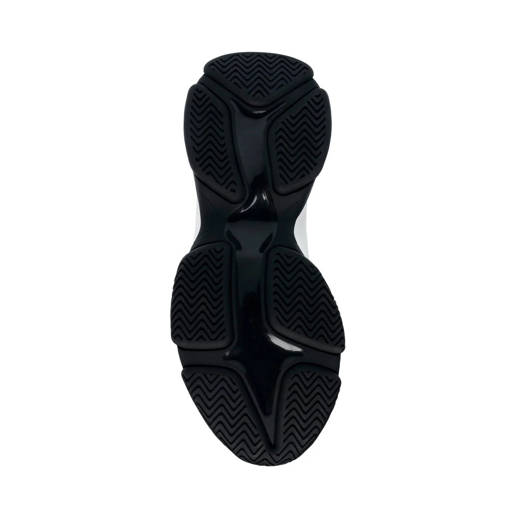 Steve Madden Mac-E Sneaker WHITE/BLACK 8 Steve Madden Mac-E Sneaker WHITE/BLACK – Image 6