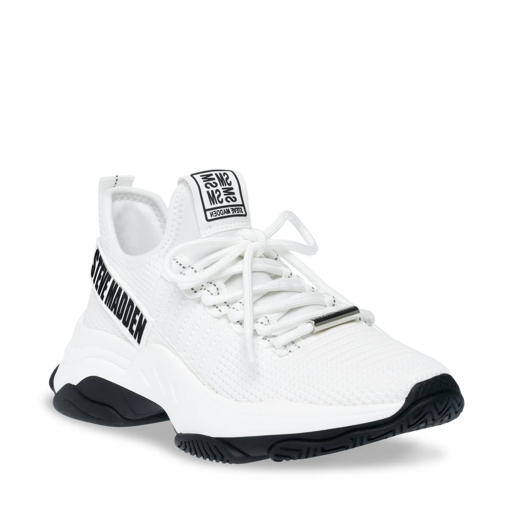 Steve Madden Mac-E Sneaker WHITE/BLACK 4 Steve Madden Mac-E Sneaker WHITE/BLACK – Image 2