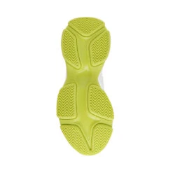 Steve Madden Mac-E Sneaker WHITE/LIME -Steve Madden Magasin SM19000019 04004 18X 07
