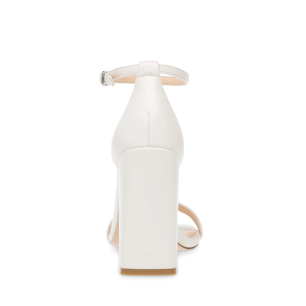 Steve Madden Airy Sandal BONE LEATHER 7 Steve Madden Airy Sandal BONE LEATHER – Image 5