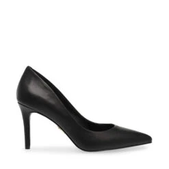 Steve Madden Ladybug Pump BLACK LEATHER