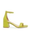 Steve Madden Low Tide Sandal LIME LEATHER -Steve Madden Magasin SM19000023 03001 33R 01
