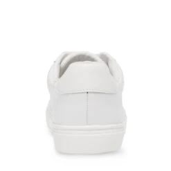 Steve Madden Cinematic Sneaker WHITE LEATHER 12 Steve Madden Cinematic Sneaker WHITE LEATHER -Steve Madden Magasin SM19000027 03001 107 04