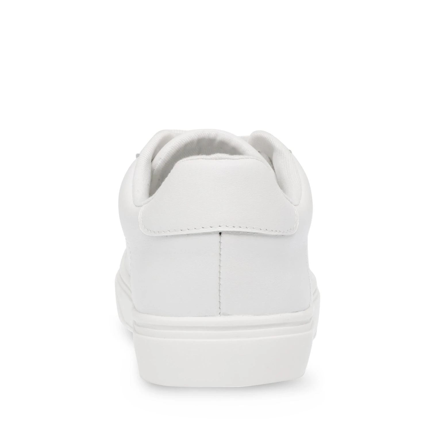Steve Madden Cinematic Sneaker WHITE LEATHER 6 Steve Madden Cinematic Sneaker WHITE LEATHER – Image 4
