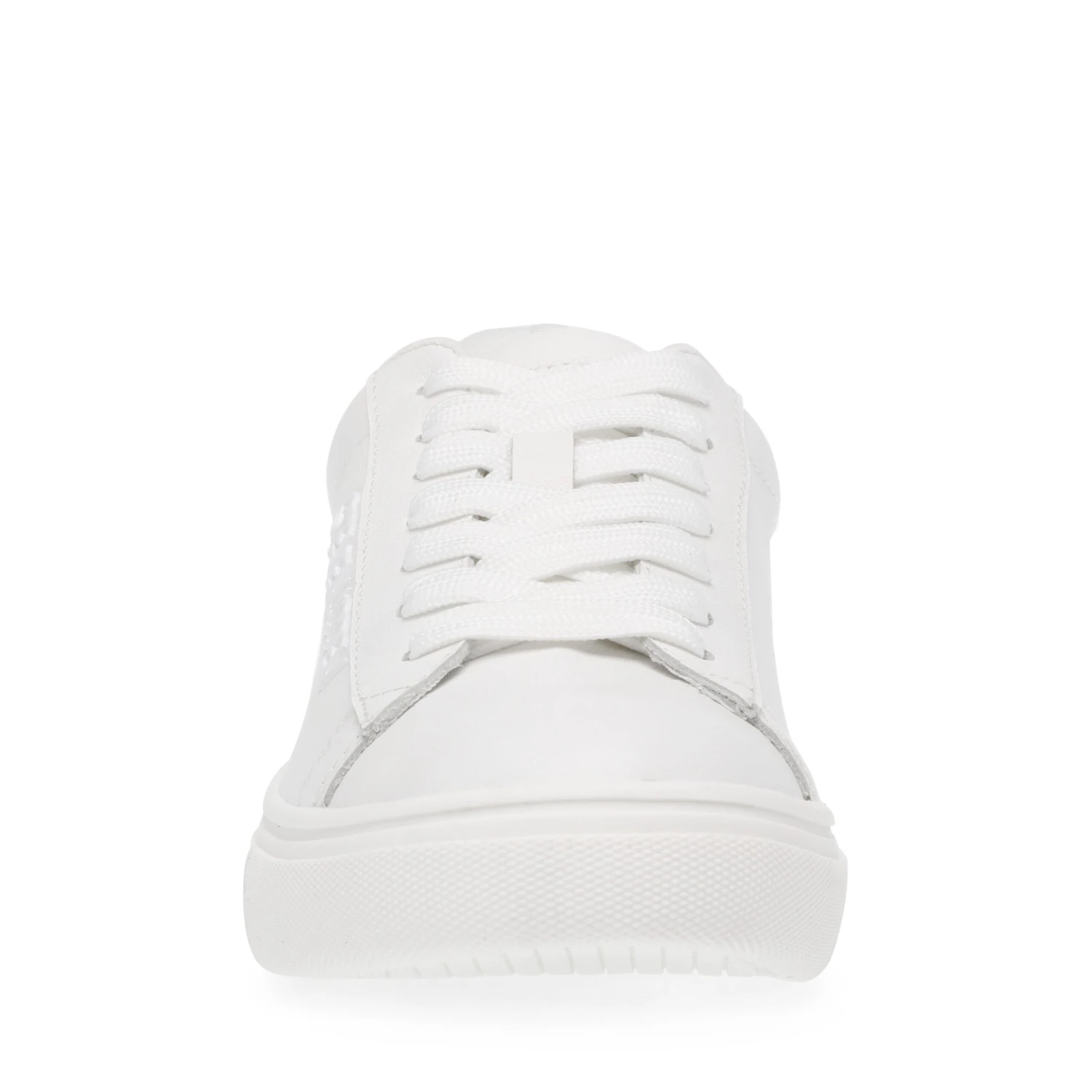 Steve Madden Cinematic Sneaker WHITE LEATHER 5 Steve Madden Cinematic Sneaker WHITE LEATHER – Image 3