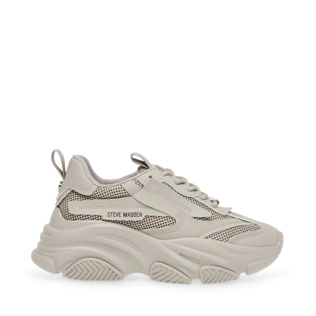 Steve Madden Possession-E Sneaker GREIGE 3 Steve Madden Possession-E Sneaker GREIGE