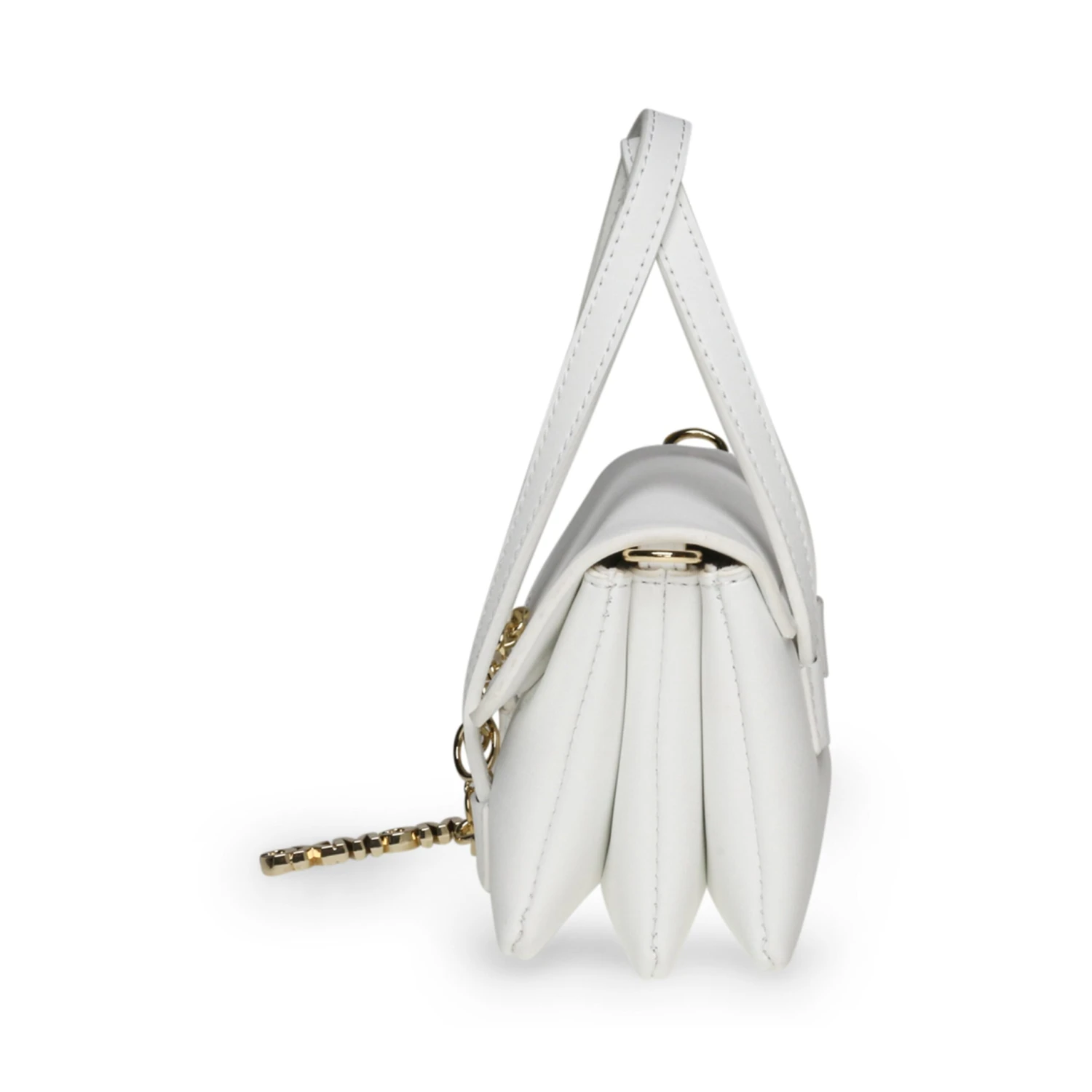 Brare Leather Clutch WHITE 5 Brare Leather Clutch WHITE – Image 4