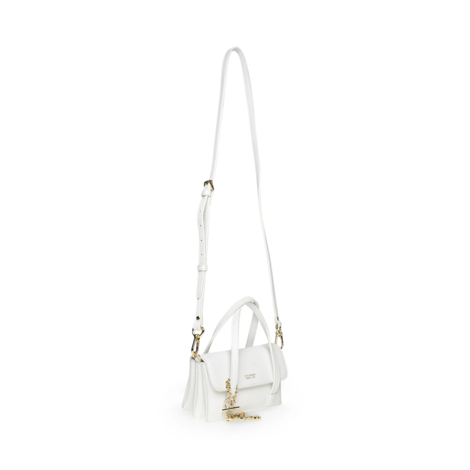 Brare Leather Clutch WHITE 3 Brare Leather Clutch WHITE – Image 2