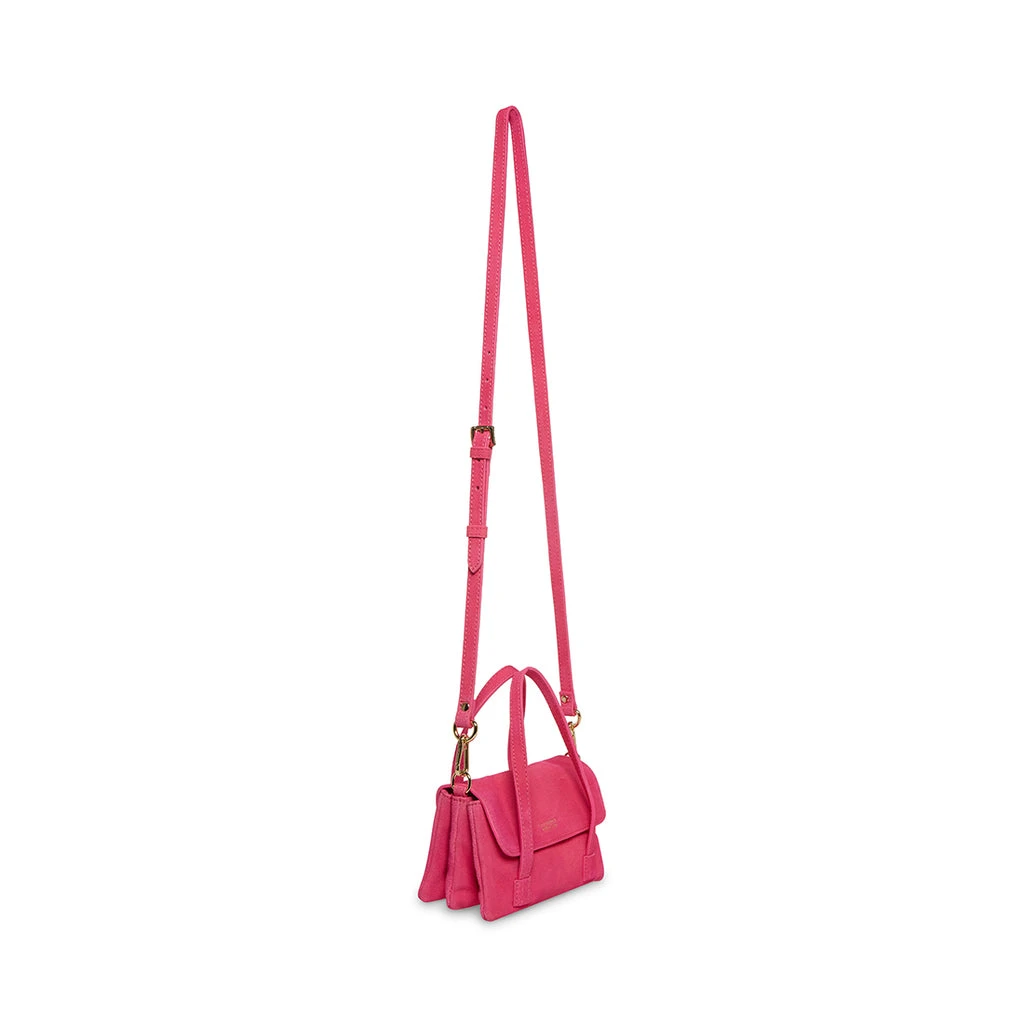 Brare Suede Clutch PINK 4 Brare Suede Clutch PINK – Image 2