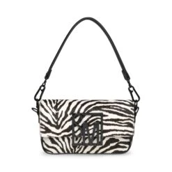 Bgenuine Pony Hair Shoulderbag ZEBRA