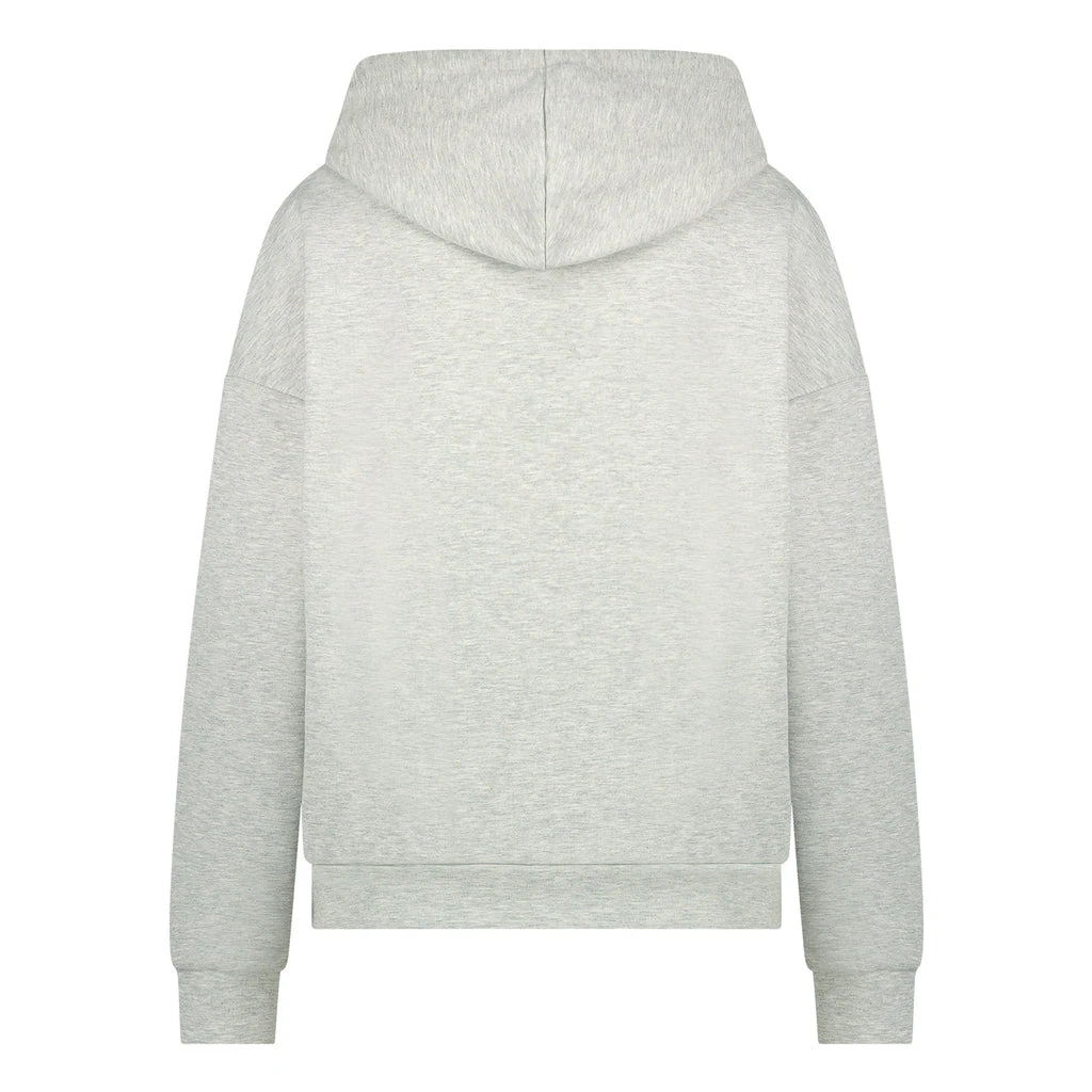 Ibright Hoodie LIGHT GREY MELANGE 5 Ibright Hoodie LIGHT GREY MELANGE – Image 3