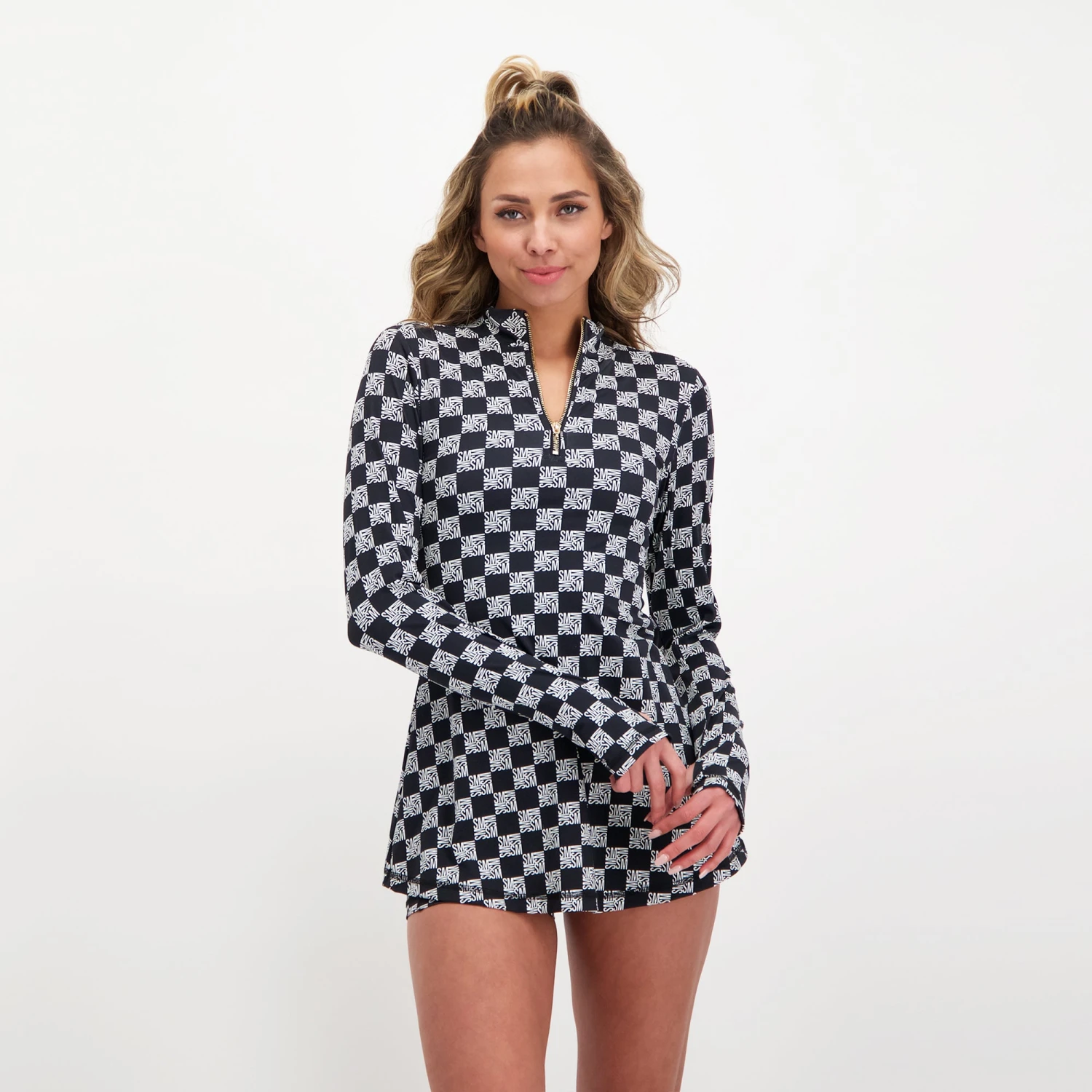 Maci Dress BLACK/WHITE 3 Maci Dress BLACK/WHITE