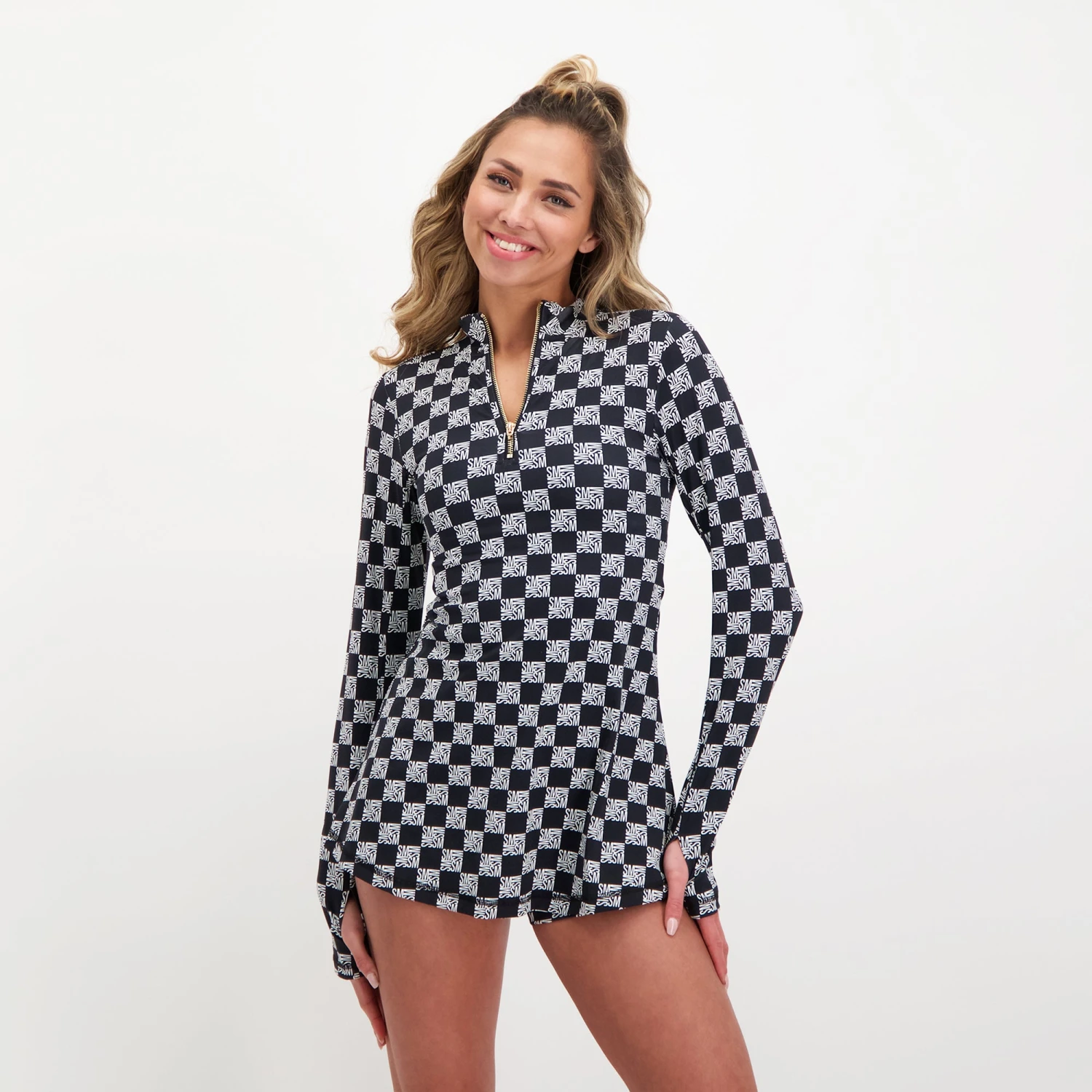 Maci Dress BLACK/WHITE 4 Maci Dress BLACK/WHITE – Image 2