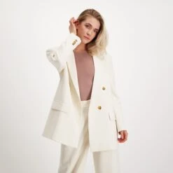 Isabella Blazer PRISTINE IVORY