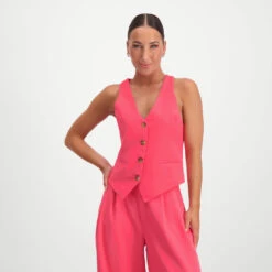 Isabella Vest PINK GLO