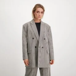 Isabella Blazer PRINT BLACK