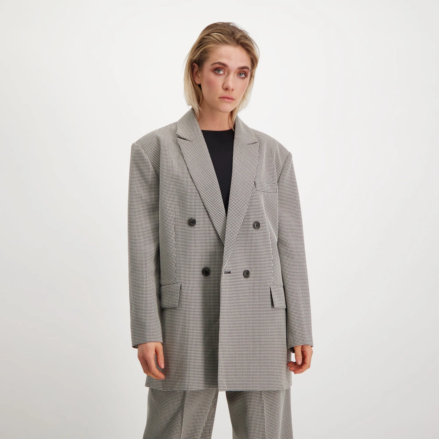 Isabella Blazer PRINT BLACK 3 Isabella Blazer PRINT BLACK