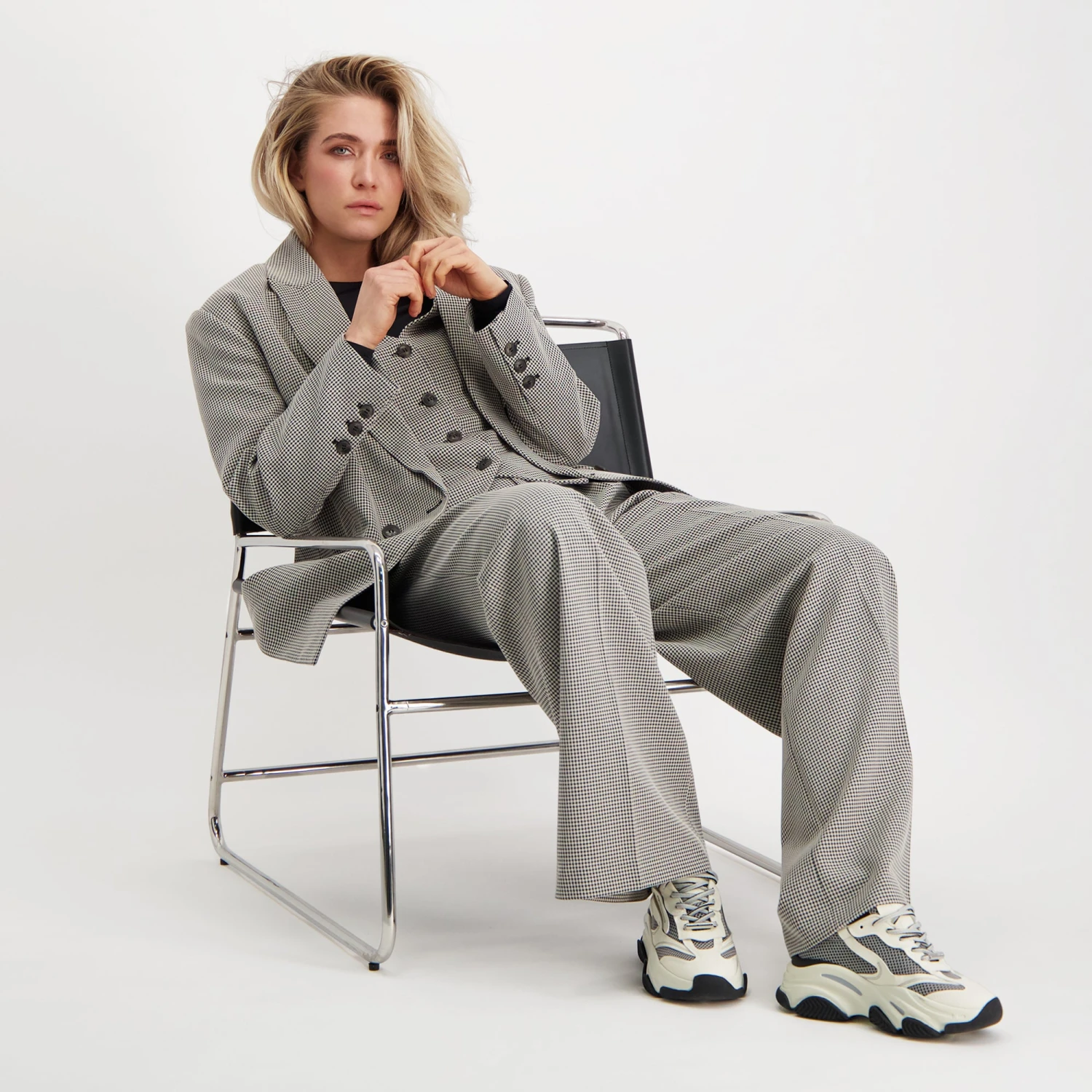 Isabella Blazer PRINT BLACK 6 Isabella Blazer PRINT BLACK – Image 4