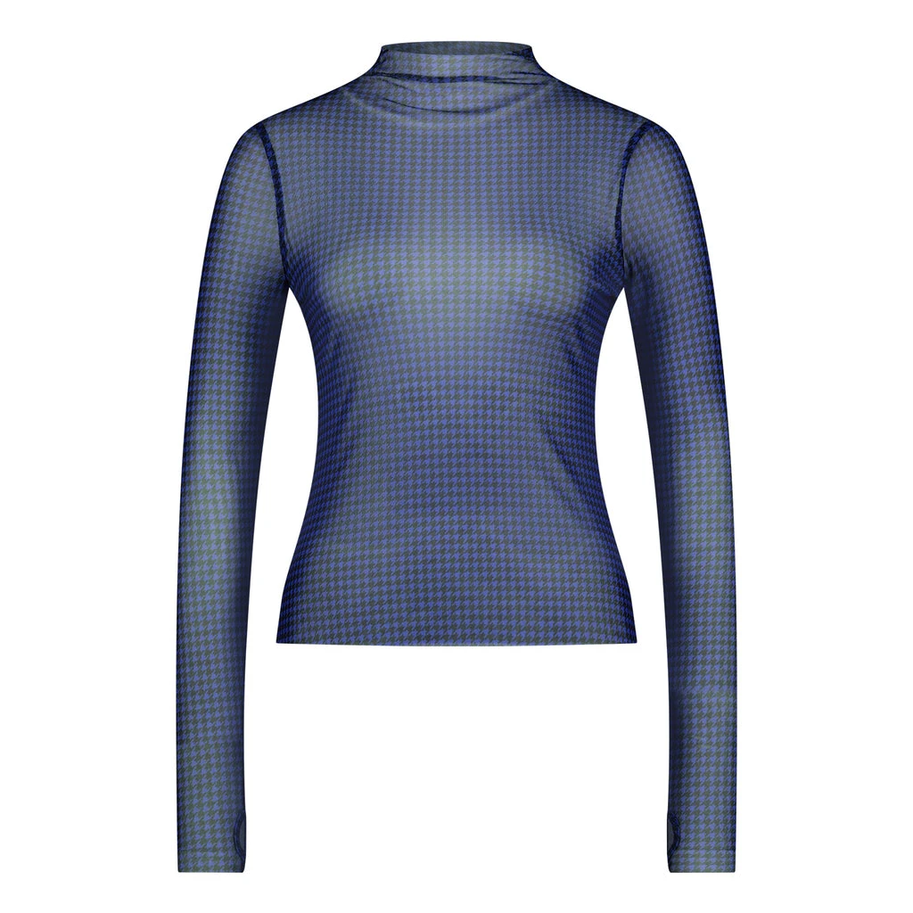 The Eliza Mesh Top BLUING 3 The Eliza Mesh Top BLUING