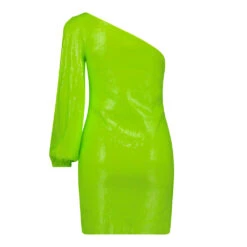 Katya Dress NEON GREEN 9 Katya Dress NEON GREEN -Steve Madden Magasin SMA11000219 02004 NGRN 02