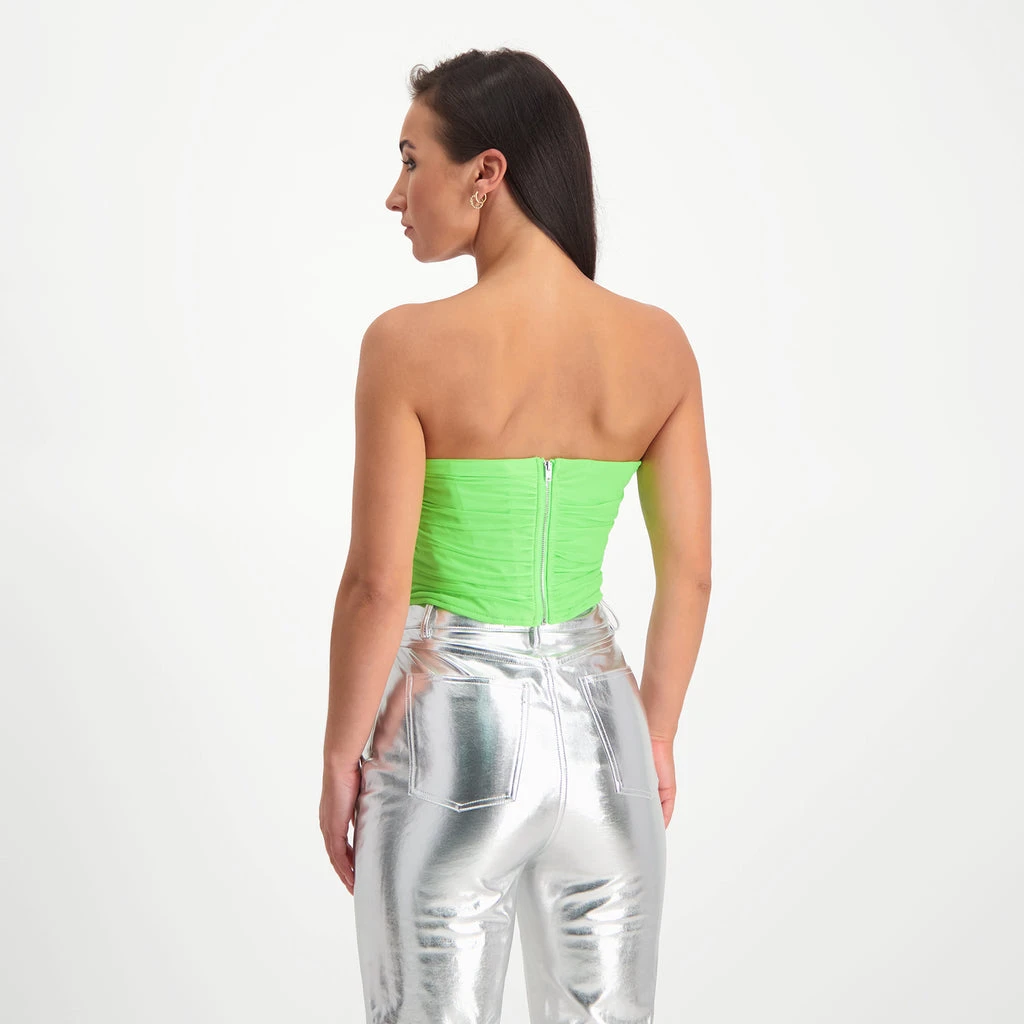 Dahlia Top NEON GREEN 7 Dahlia Top NEON GREEN – Image 5