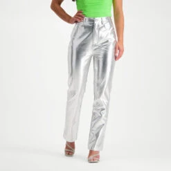 Josie Pants SILVER -Steve Madden Magasin SMA11000221 02002 SLV 03