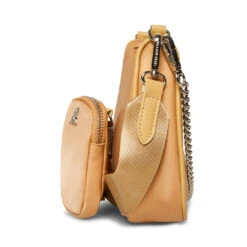 Bvital-T Crossbody Bag BEIGE -Steve Madden Magasin STEVEMADDEN HANDBAGS BVITAL NUDE SIDE