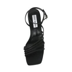 Steve Madden Aglow Sandal BLACK -Steve Madden Magasin STEVEMADDEN INTL AGLOW BLACK TOP