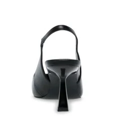 Steve Madden Lustrous Pump BLACK LEATHER -Steve Madden Magasin STEVEMADDEN INTL LUSTROUS BLACK LEATHER BACK 1