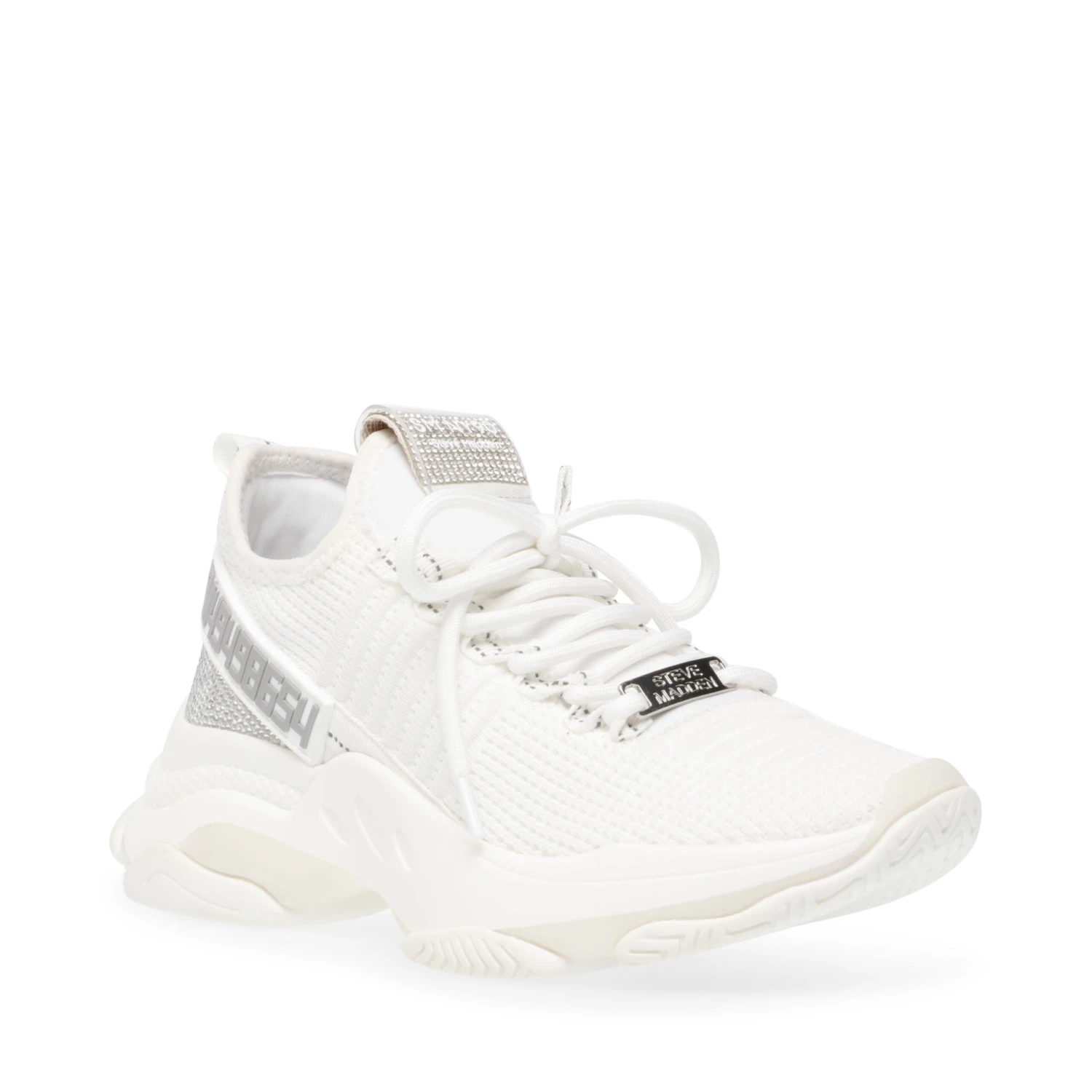 Steve Madden Maxilla-R Sneaker WHITE 4 Steve Madden Maxilla-R Sneaker WHITE – Image 2