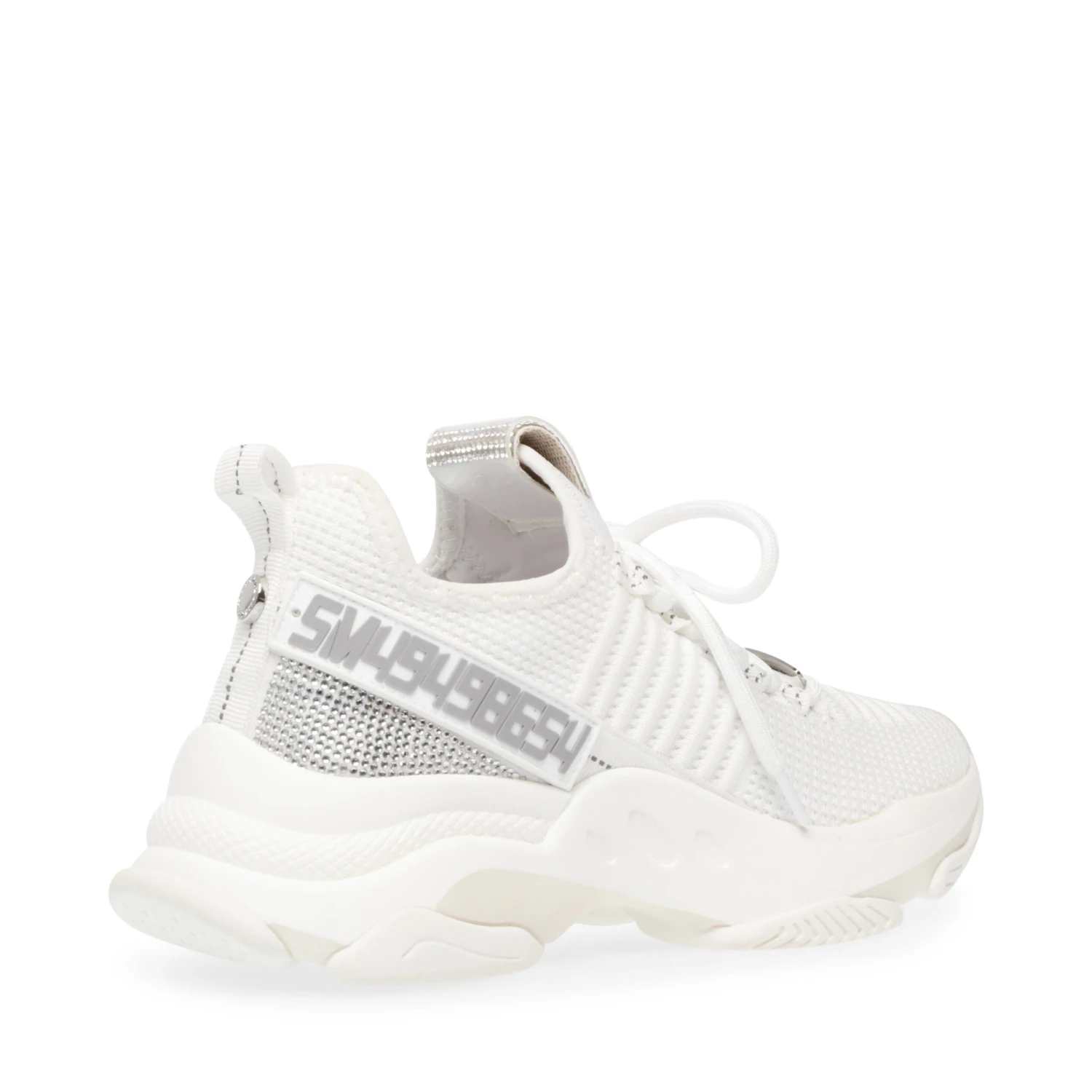 Steve Madden Maxilla-R Sneaker WHITE 8 Steve Madden Maxilla-R Sneaker WHITE – Image 6