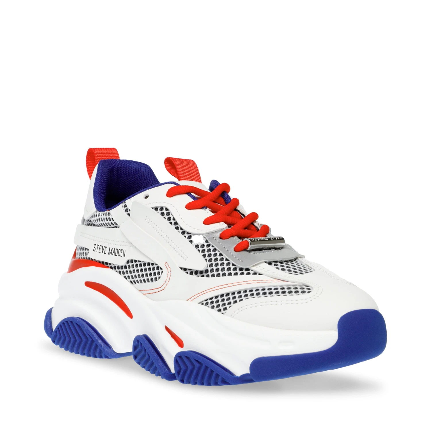 Steve Madden Possession Sneaker BLUE/WHITE 4 Steve Madden Possession Sneaker BLUE/WHITE – Image 2