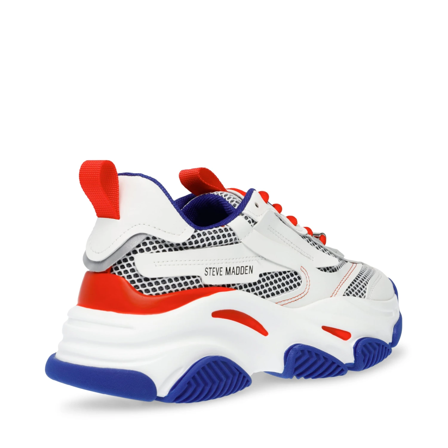 Steve Madden Possession Sneaker BLUE/WHITE 7 Steve Madden Possession Sneaker BLUE/WHITE – Image 5