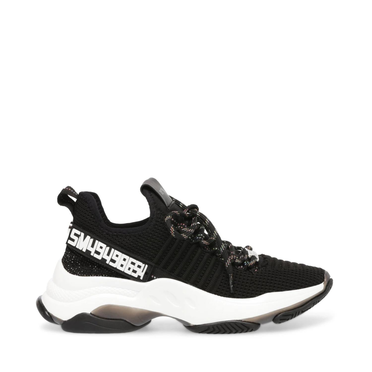 Steve Madden Maxilla-R Sneaker BLACK/BLACK 3 Steve Madden Maxilla-R Sneaker BLACK/BLACK