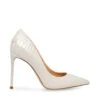 Steve Madden Vala Heel BONE/GOLD -Steve Madden Magasin STEVEMADDEN INTL VALA SN BONE GOLD SIDE