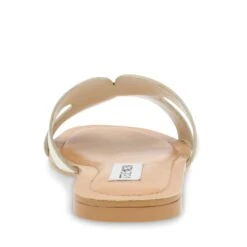Steve Madden Zarnia Sandal BONE LEATHER -Steve Madden Magasin STEVEMADDEN INTL ZARNIA BONE LEATHER BACK