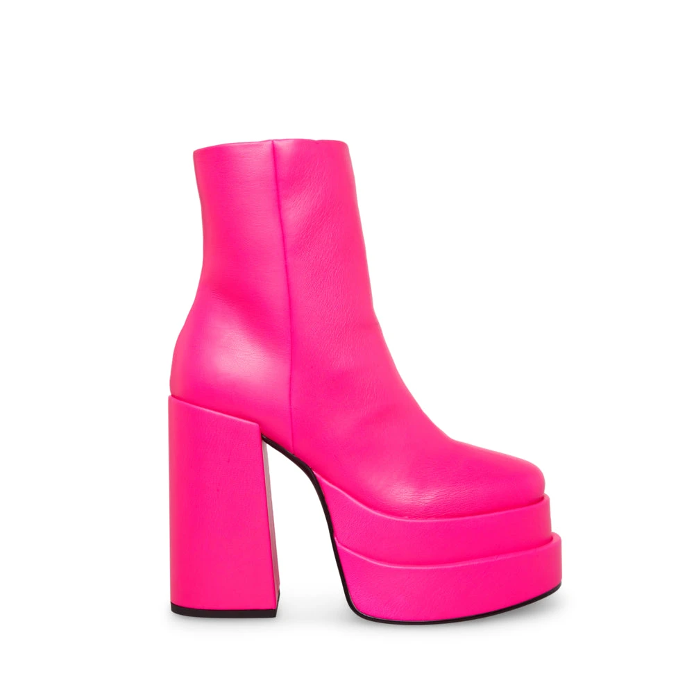 Steve Madden Cobra Bootie HOT PINK 3 Steve Madden Cobra Bootie HOT PINK