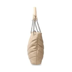 Bcameo Tote BEIGE -Steve Madden Magasin STEVEMADDEN INTL HANDBAGS BCAMEO BEIGE SIDE