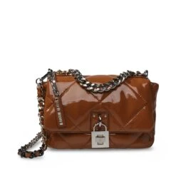 Bterra-P Crossbody Bag CAMEL PATENT