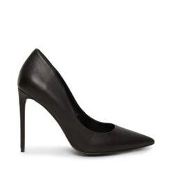 Steve Madden Vala Heel BLACK LEATHER