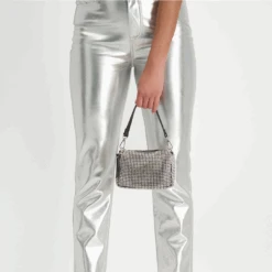 Bnoble-C Shoulderbag SILVER -Steve Madden Magasin bnoble crhinestone